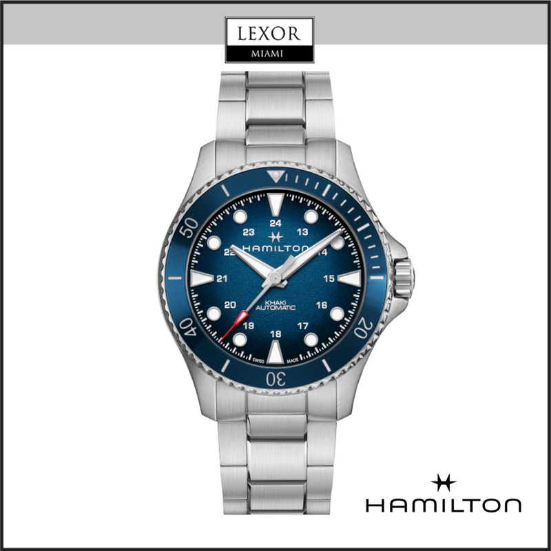 Hamilton H82505140 KHAKI NAVY SCUBA AUTO Relógios Masculinos