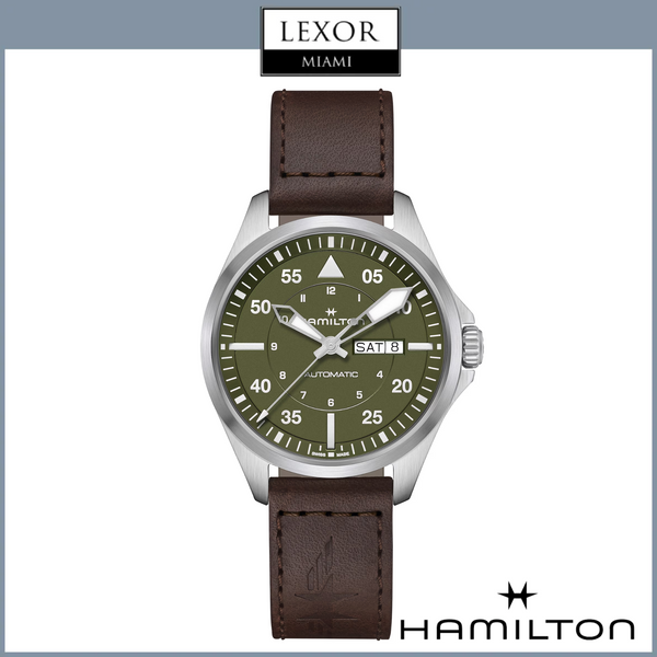 Relojes Hamilton H64635560 KHAKI AVIATION 38MM para hombre automático upc: 7630458804573