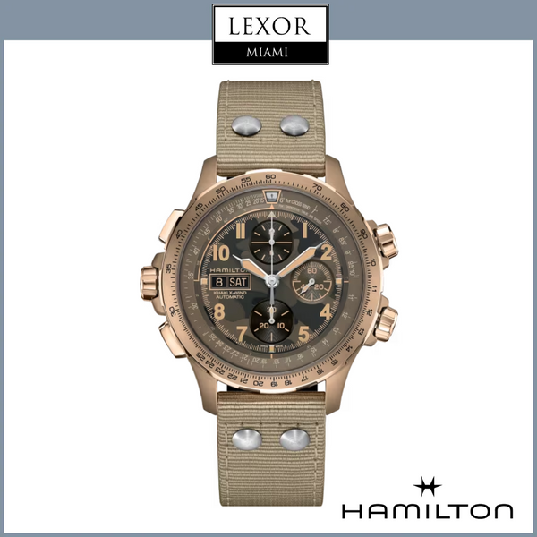 Hamilton Watches KHAKI AVIATIONX WIND AUTO CHRONO H77916920 Lexor Miami