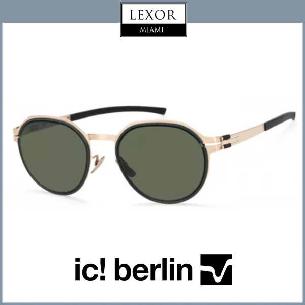 Óculos de sol unissex Ic! Berlin T 120 Champagne Ivy Green