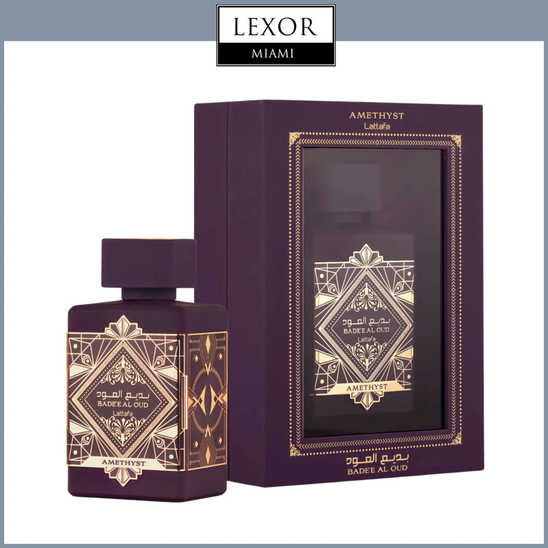 Perfume unisex Lattafa Badee Al Oud Amethyst 3.4 EDP Sp