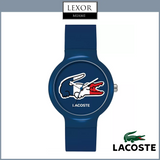 Lacoste 2020068 Quartz Analog Blue Silicone Unisex Watches Lexor Miami