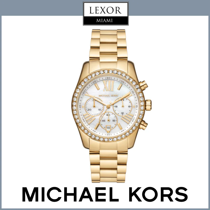 Relógio Feminino Michael Kors MK7241 Aço Inoxidável Dourado