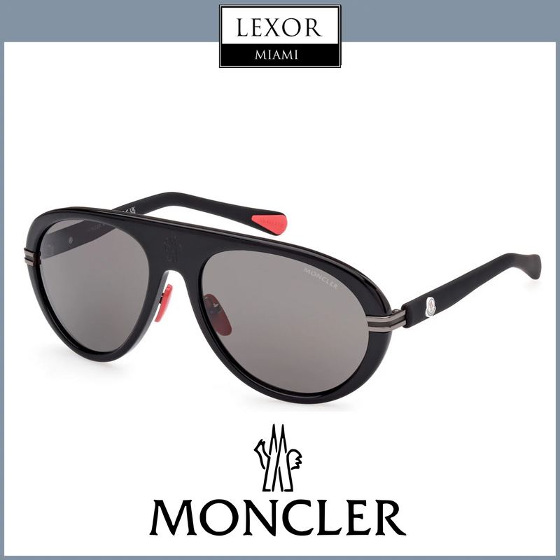 Moncler ML0240 01A 57 Gafas de sol de acetato para hombre