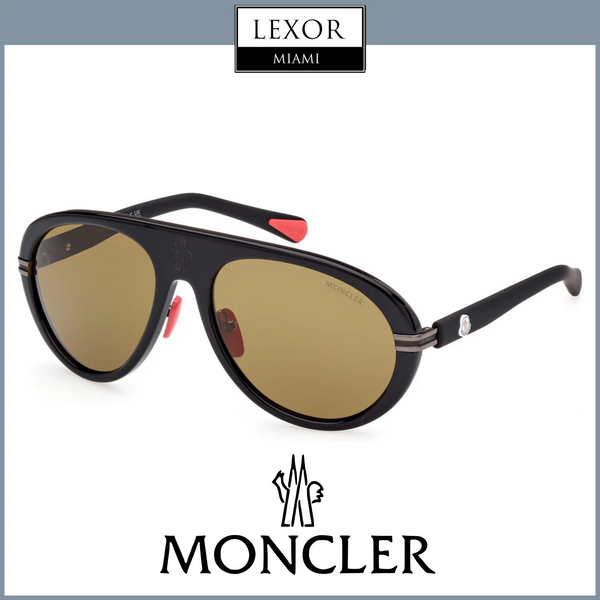 Moncler ML0240 01H 57 Gafas de sol de acetato para hombre