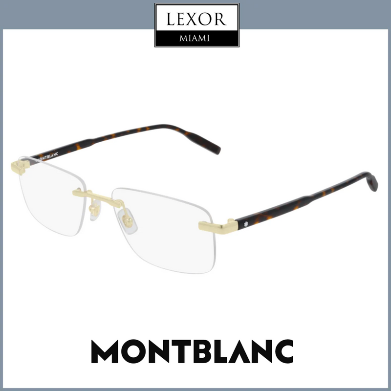 Montura de gafas para hombre Mont Blanc MB0088O 003 56