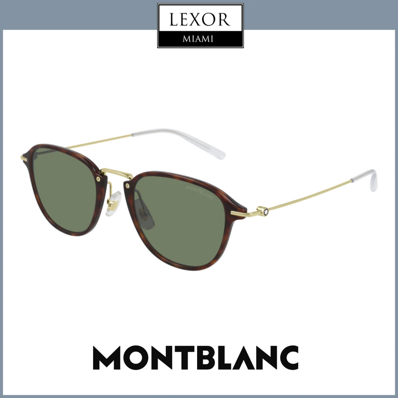 Mont Blanc MB0155S 002 51 Óculos de Sol Masculinos