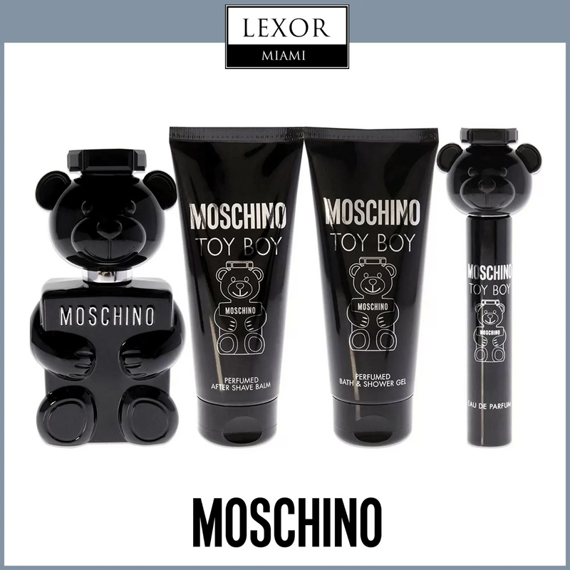 Set de 4 perfumes para hombre Toy Boy de Moschino