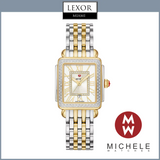 Michele MWW06G000002 Deco Madison Mid Diamond 2 Tone Stainless Steel Strap UPC:099945523965