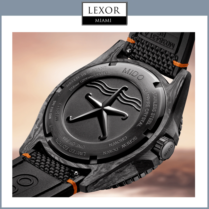 Relojes Mido OCEAN STAR 200C CARBONO M0424317708100