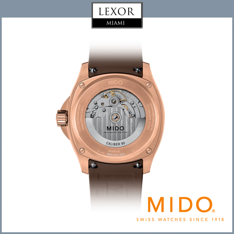 Mido M0495263729100 MULTIFORT TV BIG DATE Watch