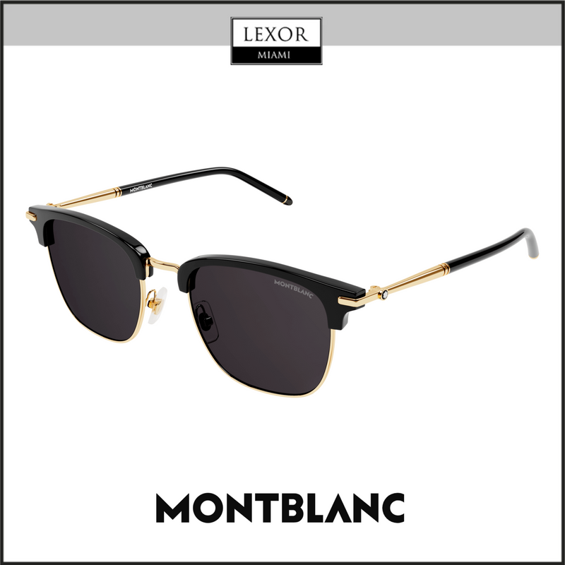 Montblanc MB0242S-001 50 Óculos de Sol HOMEM ACETATO 