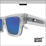 Montblanc MB0253S-004 52 Óculos de Sol HOMEM RECICLADO ACE 