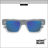 Montblanc MB0253S-004 52 Óculos de Sol HOMEM RECICLADO ACE 