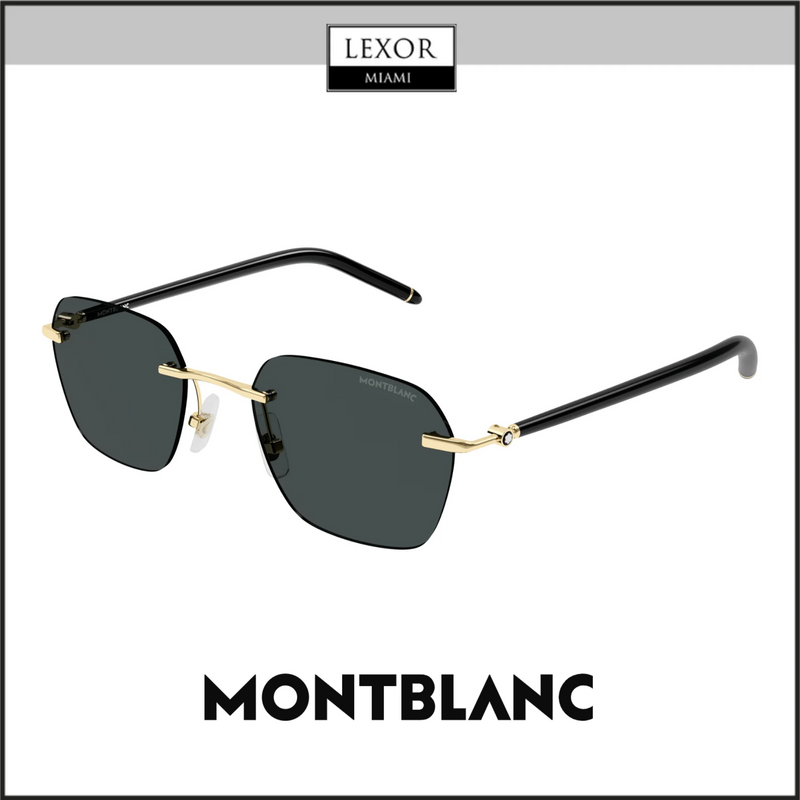 Montblanc MB0270S-001 51 Óculos de Sol HOMEM METAL 