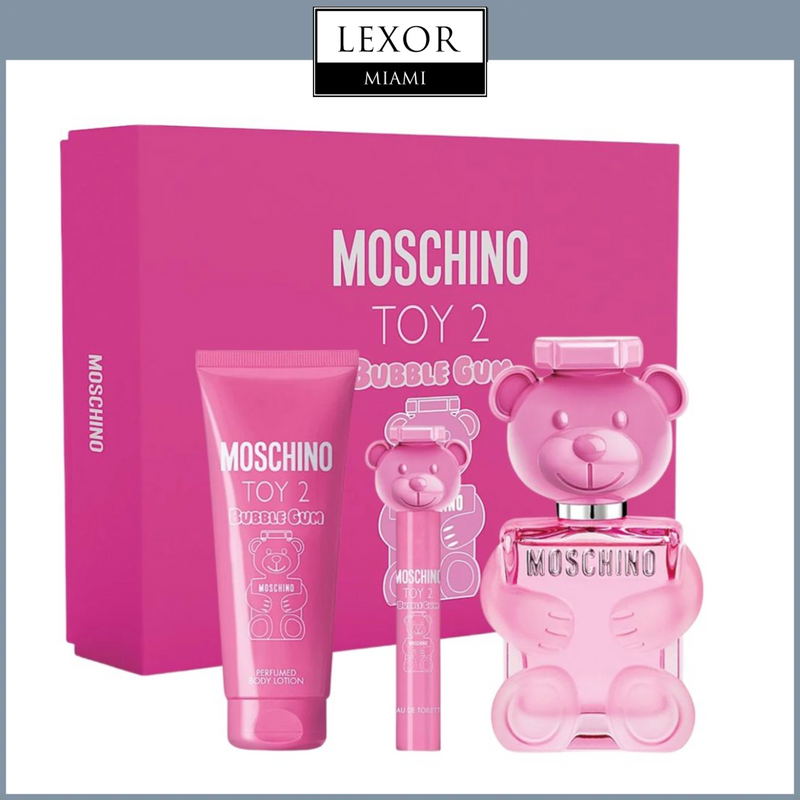 Moschino Toy 2 Bubble Gum 3pc Women Set