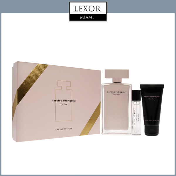 Narciso Rodriguez 3.3 3 Piece EDP Gift Set For Women