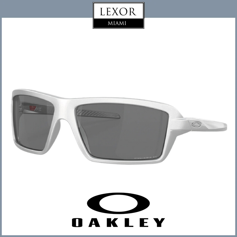 Óculos de sol unissex Oakley Cable Silver Collection 912912