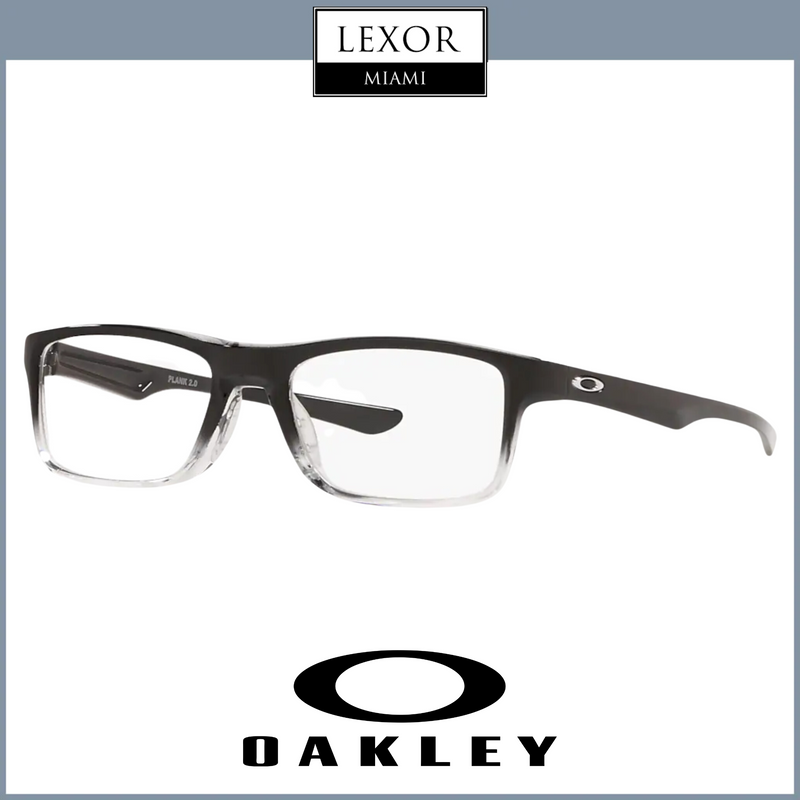 Oakley PLANK 2.0 0OX8081 NEGRO PULIDO TRANSPARENTE FADE Gafas de sol