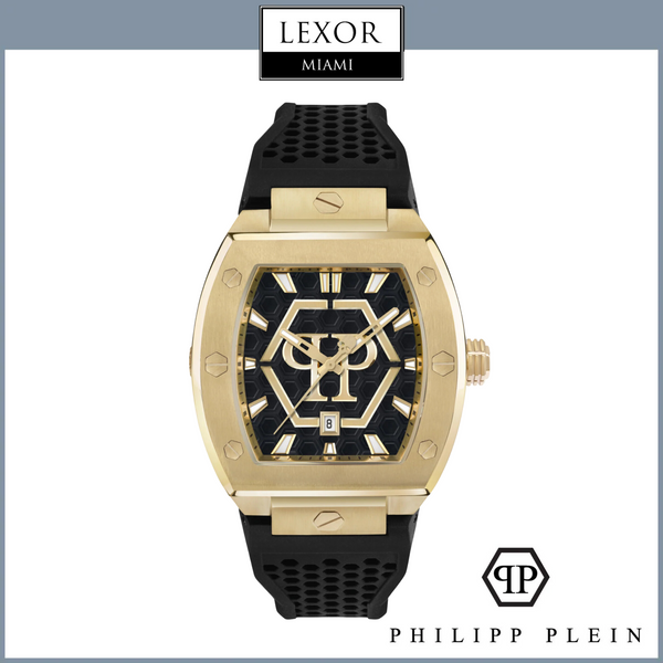 PHILIPP PLEIN The Hexagon Phantom Silicone Watch PWPUA0424 upc 198218115019