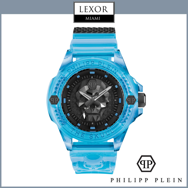 PHILIPP PLEIN The $kull Scuba Duba Edition Silicone Watch PWWAA0724 upc 196629826609