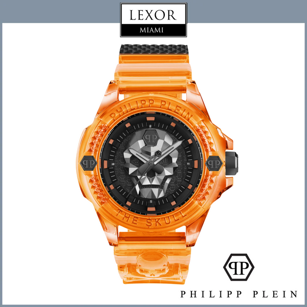 PHILIPP PLEIN The $kull Scuba Duba Edition Silicone Watch PWWAA0824 upc 196629826616