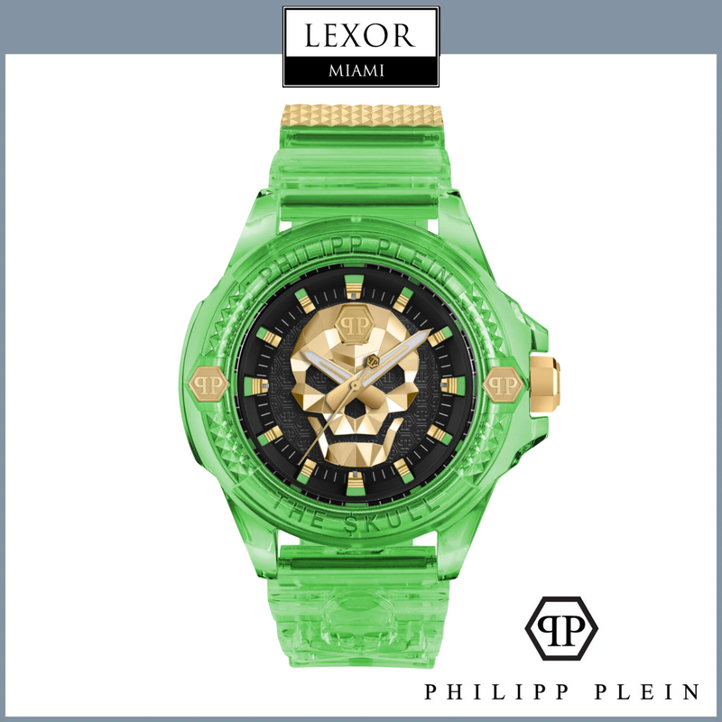 PHILIPP PLEIN The $kull Scuba Duba Edition Silicone Watch PWWAA0924 upc 196629826623