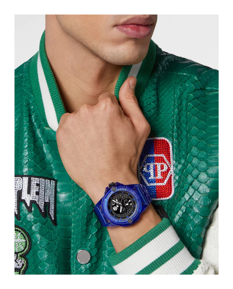 PHILIPP PLEIN PWWAA0323 O relógio masculino de silicone sintético $Kull