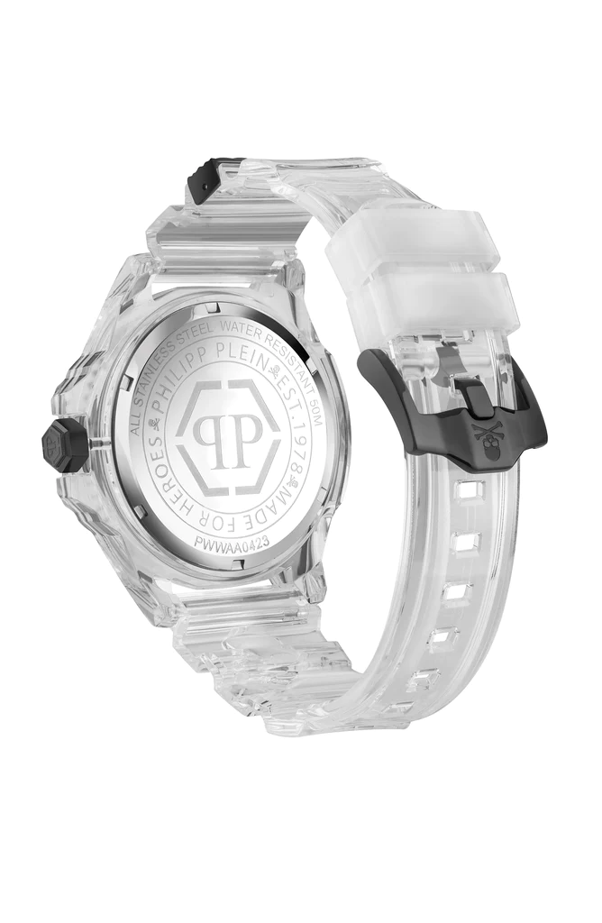 PHILIPP PLEIN PWWAA0423 O relógio masculino de silicone sintético $Kull