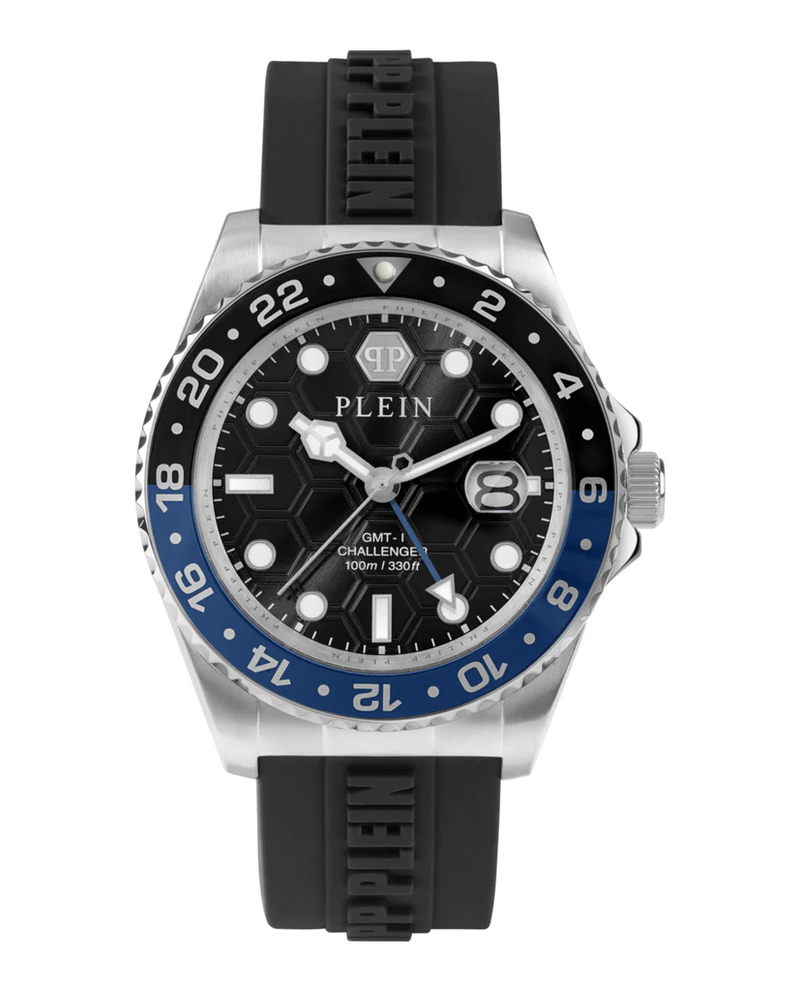 PHILIPP PLEIN PWYBA0123 GMT-I Challenger Silicone Man Watch