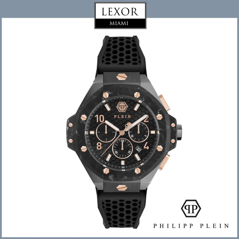 Relógios PHILIPP PLEIN PWPRA0524 Plein Chrono Royal Silicone Relógio upc 196629826418