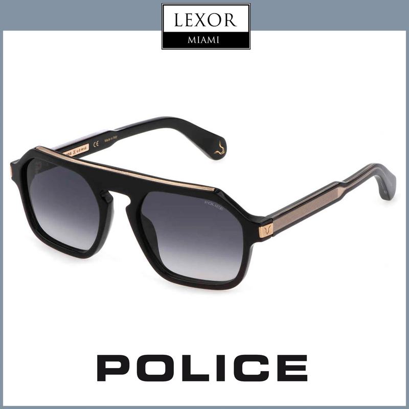 Óculos de sol Police SPLE15 0700 Black Man