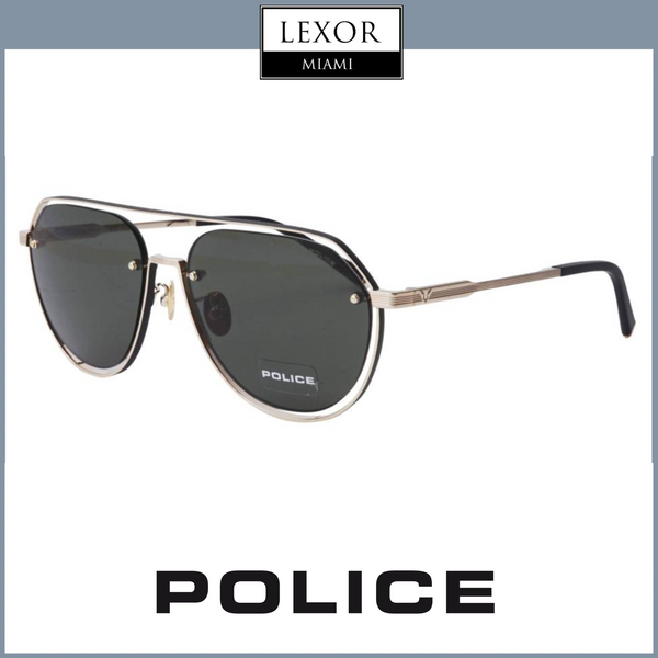 Police Wayfarer Black Frame & Brown Gradient Mirrored Sunglasses For Men -  SPL154 0AG5 - متجر روج سفن