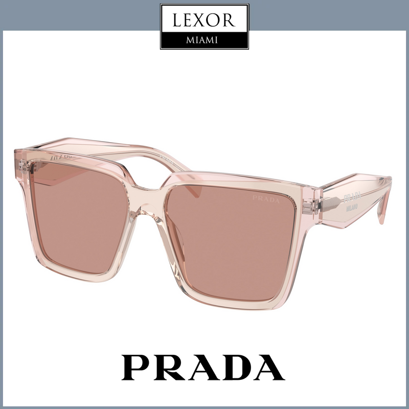 Gafas de sol para mujer PRADA 0PR 24ZS 13I08M con cristales de pétalos de geranio