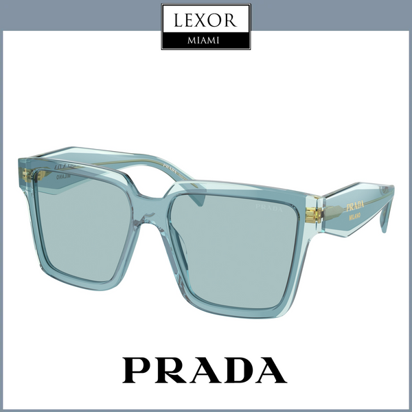 PRADA 0PR 24ZS 15I02F Pavão/céu Óculos de sol femininos