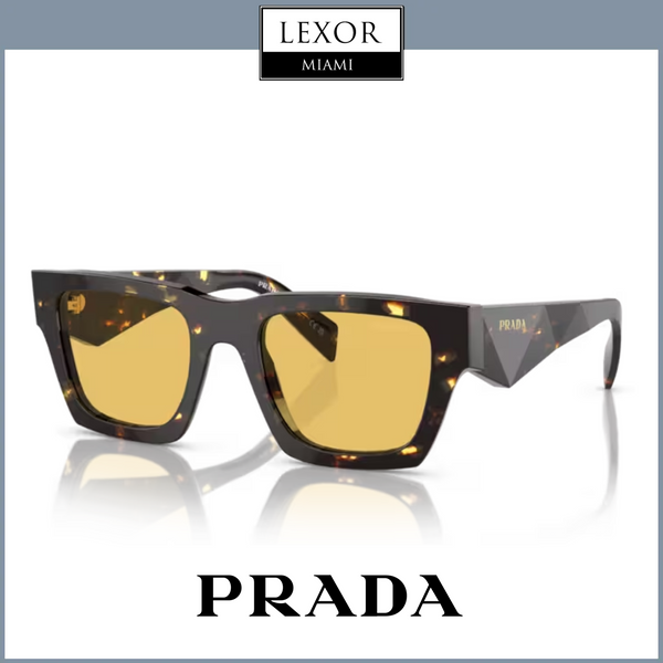 PRADA 0PR A06S -16O10C - Óculos de sol femininos pretos de malte tartaruga Upc:8056597970419