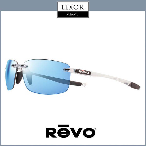 Revo Sunglasses Descend Xl Crystal Blue Water RE 1070XL 09 BL