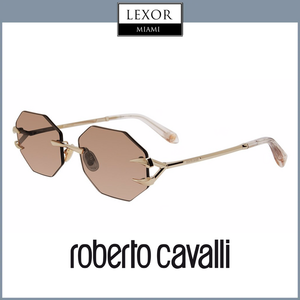 Óculos de Sol Roberto Cavalli SRC005 59594G OURO CLARO upc 190605456552