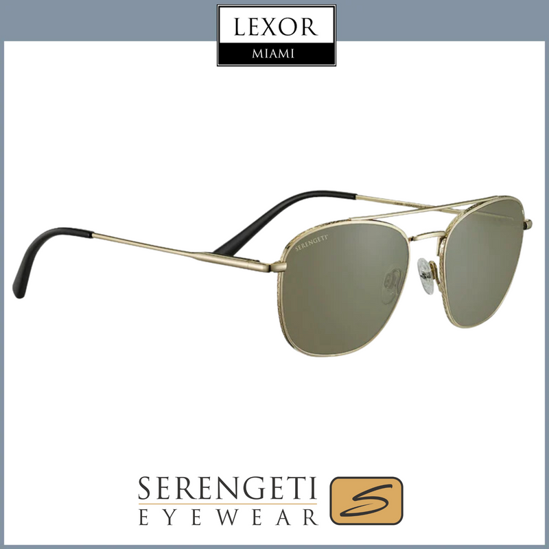 Gafas de sol Serengeti CARROLL Shiny Light Gold - Minerales no polarizados de 555 nm