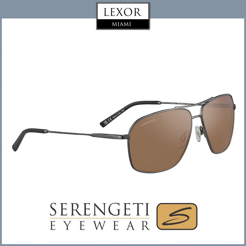 Óculos de sol Serengeti DORWINN Shiny Gunmetal SS578003