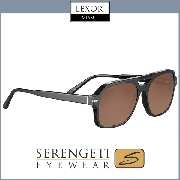 Serengeti Sunglasses MARCO Shiny Black SS602002