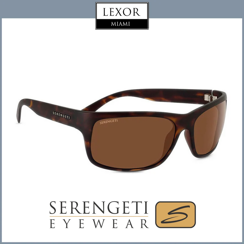 Óculos de Sol Serengeti PISTOIA Matte Dark Tortoise 8300