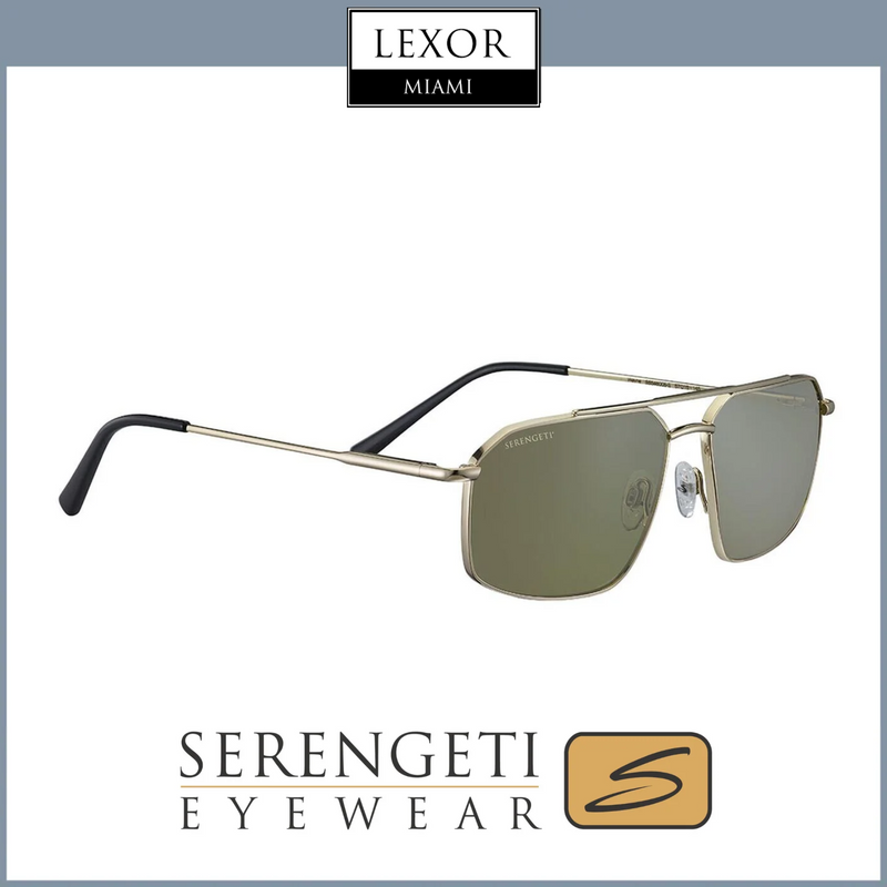 Óculos de sol Serengeti WAYNE Shiny Light Gold SS546005