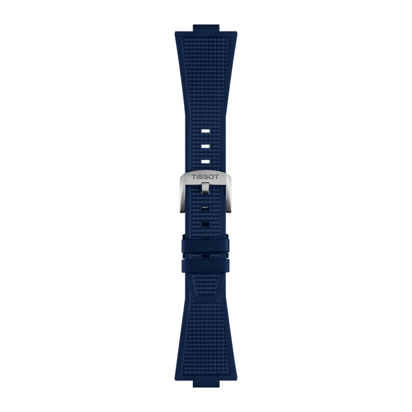 TISSO STRAP T852049050 Navy Blue PRX 40 Silicone STRAP