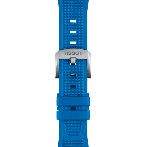 TISSOT STRAP T852049577 Blue PRX 40 Rubber Exclusive