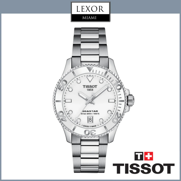 Relojes unisex Tissot T1202101101100 TISSOT SEASTAR 1000 36MM