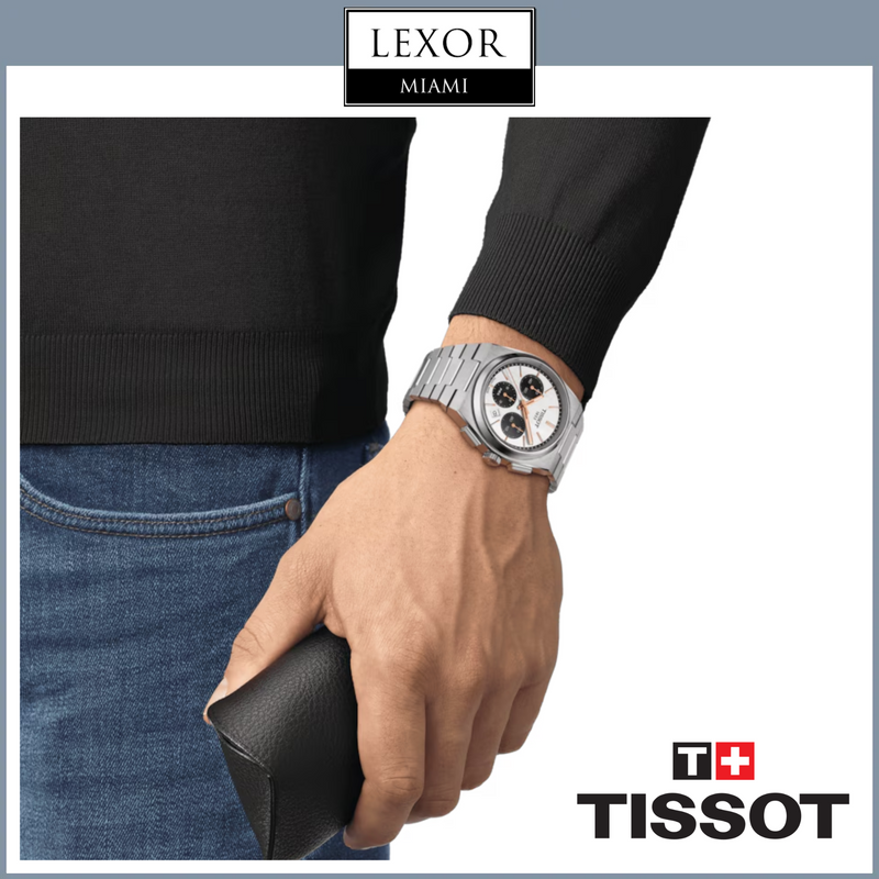 Tissot PRX Cronógrafo Automático T1374271101100 Masculino