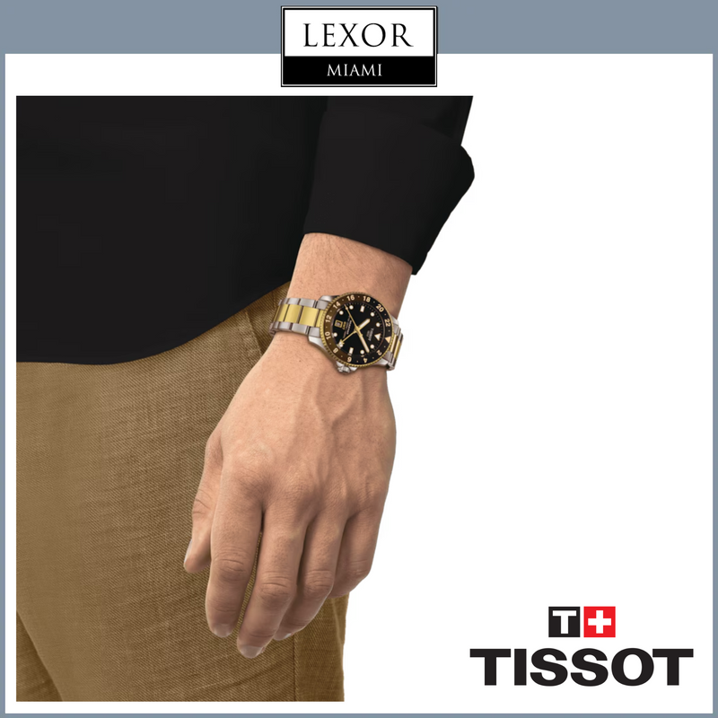 Tissot Seastar 1000 Quartzo GMT T1208522205100