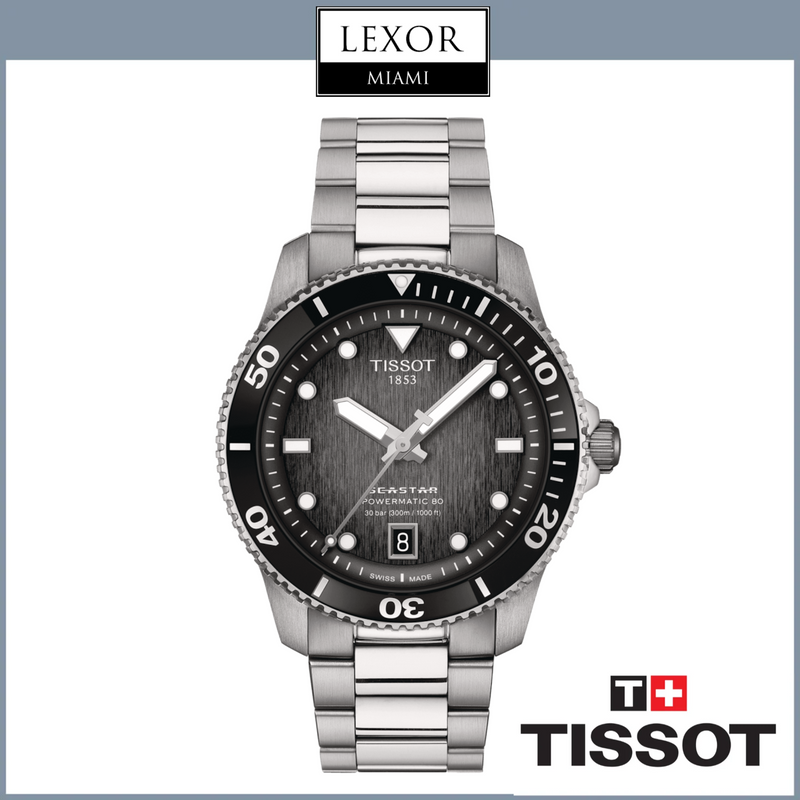 Relógios Tissot T1208071105100 TISSOT SEASTAR 1000 POWERMATIC 80 40MM