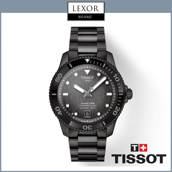 Tissot Watches T1208073305100 TISSOT SEASTAR 1000 POWERMATIC 80 40MM